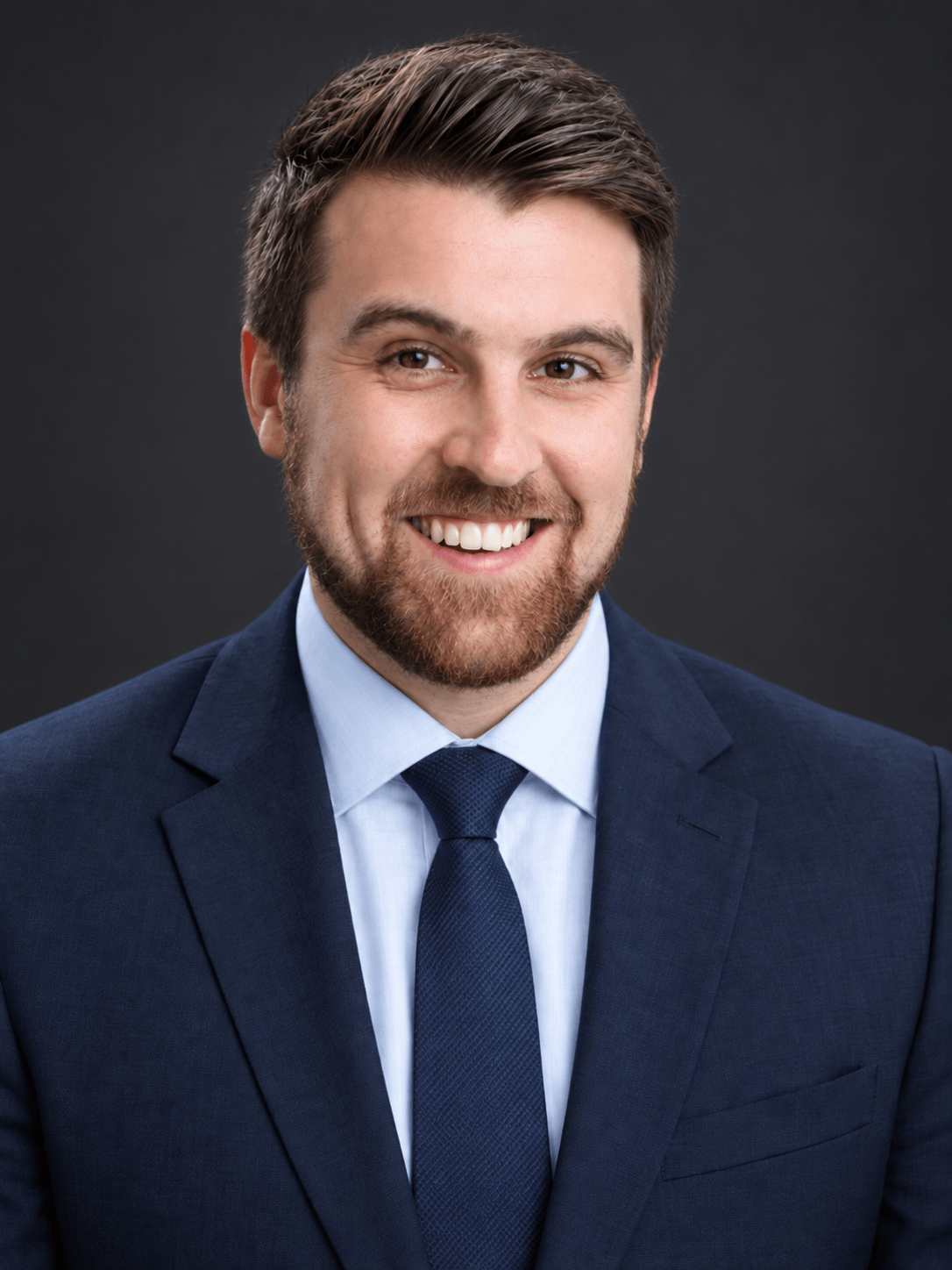 Studio portrait of Matthew Donohoe